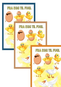 FRA EGG TIL FUGL - PLAKAT