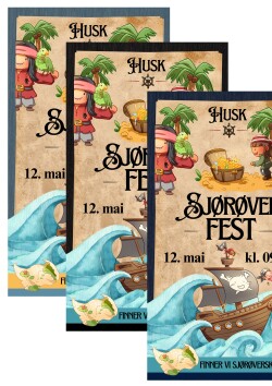 HUSK SJØRØVERFEST!