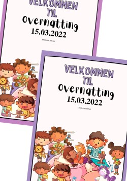 Velkommen til overnatting!