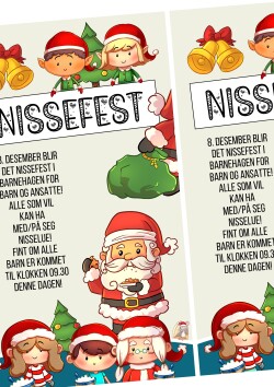 NISSEFEST INVITASJON