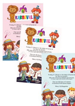 KARNEVAL INVITASJON