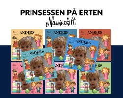 Prinsessen på erten - Navneskilt