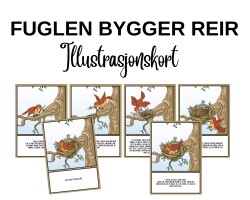 Fuglen bygger reir