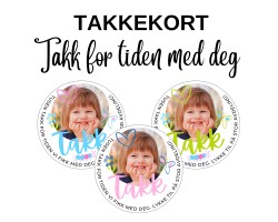 Tusen takk for tiden vi fikk med deg