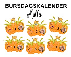 Bursdagskalender - MULTA