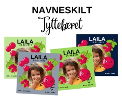 TYTTEBÆRET - TYTING - Navneskilt