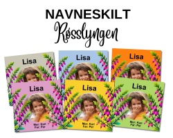 Røsslyngen - Navneskilt