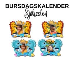 Bursdagskalender - SJØHESTEN