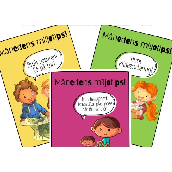 Månedens miljøtips plakater - Bilde 4