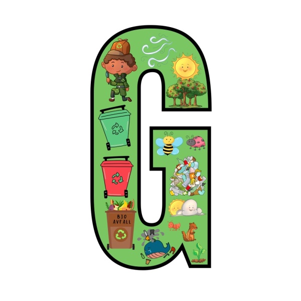 GRØNN SUPERDAG - bokstaver og plakat - Bilde 6