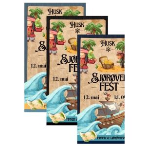 HUSK SJØRØVERFEST!
