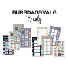 Bursdagsvalg - plakat