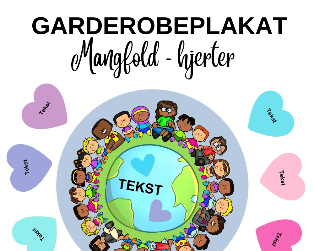 MANGFOLD Garderobeplakat Print Til Barnehagefolk MANGFOLD Garderobeplakat Print Til Barnehagefolk
