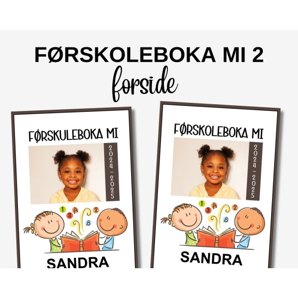 FØRSKOLEBOKA MI 2 - forside