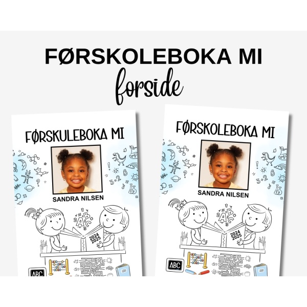 FØRSKOLEBOKA MI - forside