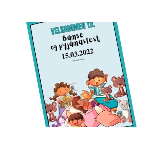 Invitasjon BAMSE OG PYJAMASFEST