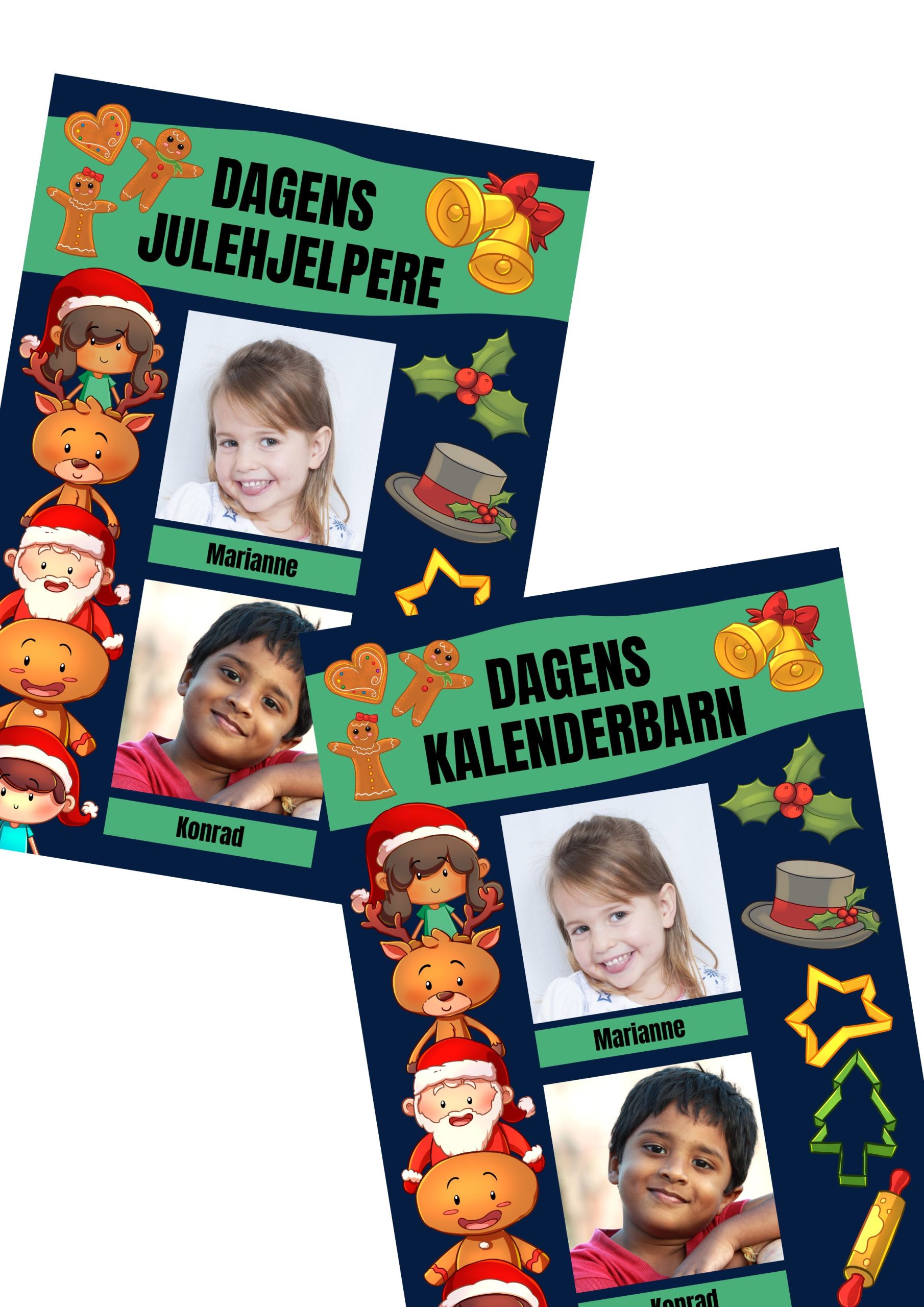 Dagens julehjelpere - Dagens kalenderbarn