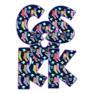 ROCK SOKKENE - dekorbokstaver